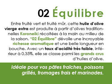 Huile d'olive vierge extra 02 Equilibre